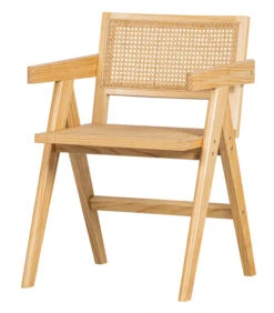 Gunn Eetkamerstoel - Rattan - Natural - 80x54x54