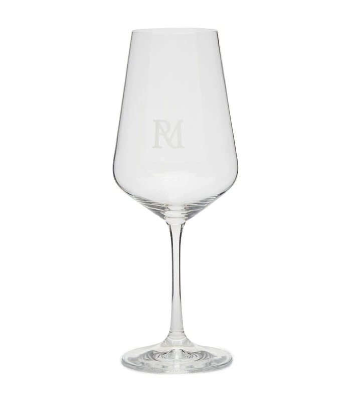 Wijnglas RM Monogram Transparant - 450ML 1 Wijnglas RM Monogram Transparant - 450ML