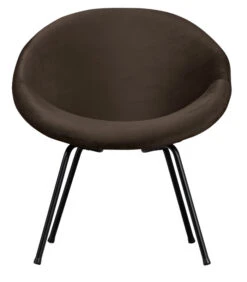 Fauteuil Moly - Velvet - Dark Night - 74x75x76 -Huishoudelijke Producten Winkel c875c7f5c909480e90518494d78b27db