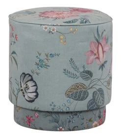 Pip Studio Poef Fleur Grandeur Medium - Groen - 45x40x40 -Huishoudelijke Producten Winkel ca309a41631143f3be22e8be9d3fcb33