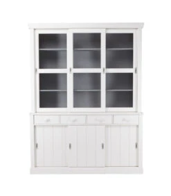 WOOOD Lagos Winkelkast - Grenen - Wit - 214x166x48