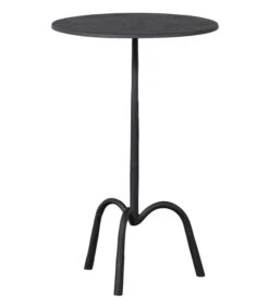 WOOOD Trey Bijzettafel - Metaal - Zwart - 60x38x38