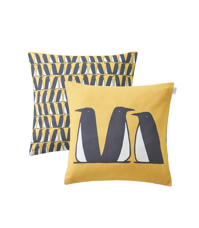 PINGOUINS Miel - Kussen Katoen 1 PINGOUINS Miel - Kussen Katoen