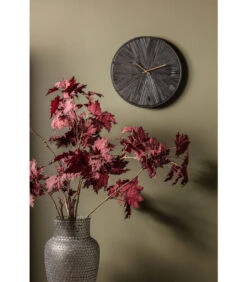 Exclusive Valentino Wandklok - Hout - Zwart - 42x42x5 -Huishoudelijke Producten Winkel ce5e1557e7e741d89a8ccf7b6b9f0cc9