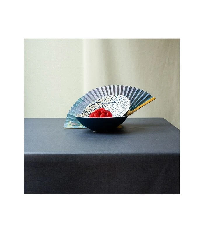 Effen Antracietgrijs Gecoat Tafelkleed 2 Effen Antracietgrijs Gecoat Tafelkleed - Afbeelding 2