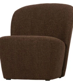 VTwonen Lofty Fauteuil - Bruin Gemeleerd - 75x68x72 -Huishoudelijke Producten Winkel cef24787224d4055b58b334c3b3bc2f5