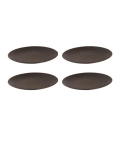 Palmer Bord Coupe Ruston 27 Cm Bruin Stoneware 4 Stuk(s)