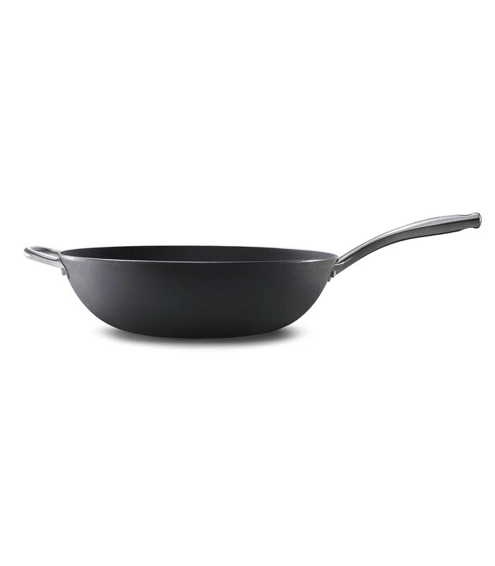 Wok Cast Iron 34 Cm Gietijzer 3 Wok Cast Iron 34 Cm Gietijzer - Afbeelding 3