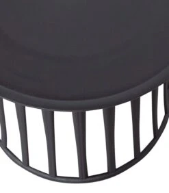 WOOOD Boy Bijzettafel - Kunststof - Zwart - 45x50x50 -Huishoudelijke Producten Winkel d69dc2f5266443f18b64c9a5e1ffd361