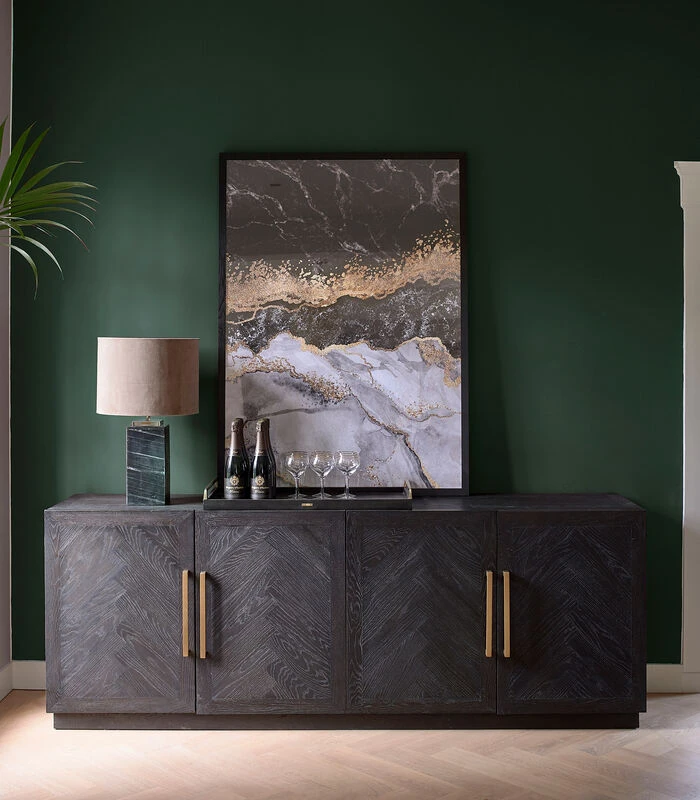 Dressoir Kasten - 5th Avenue Dresser - Zwart 2 Dressoir Kasten - 5th Avenue Dresser - Zwart - Afbeelding 2