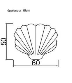 Buitenkussen Schelpvorm Raffia-effect -Huishoudelijke Producten Winkel ddcc2456e6674a5e972f93d167e96e33