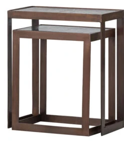 Dia Bijzettafels - Metaal/glas - Antique Brass - Set Van 2 8 Dia Bijzettafels - Metaal/glas - Antique Brass - Set Van 2 -Huishoudelijke Producten Winkel e29ca962fbbf4c4885fec538f0839b43