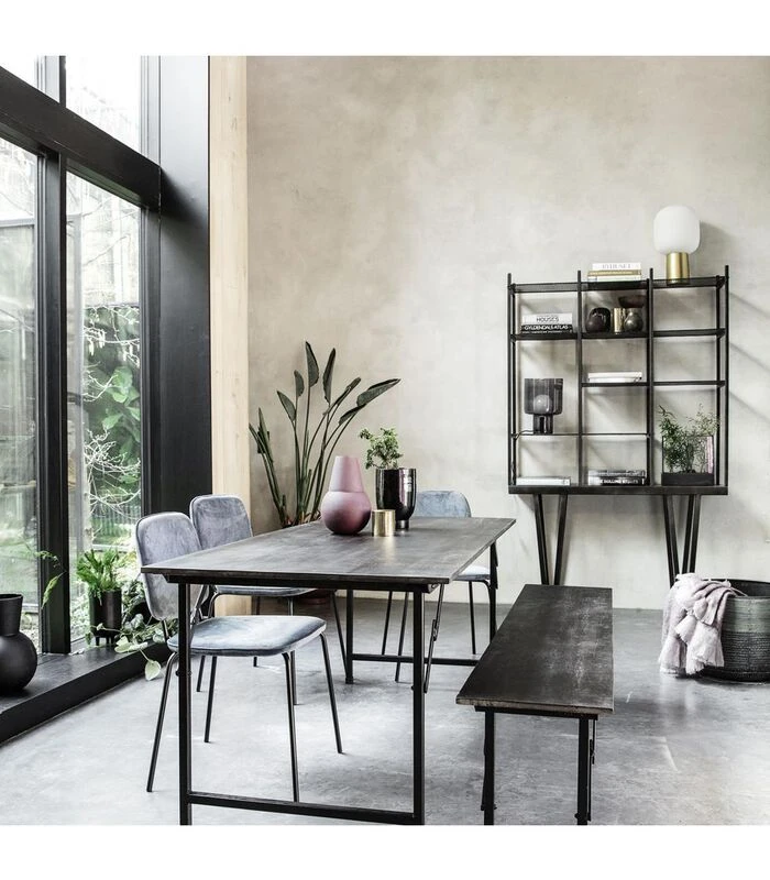 House Doctor Eettafel - Feest - Zwart 2 House Doctor Eettafel - Feest - Zwart - Afbeelding 2