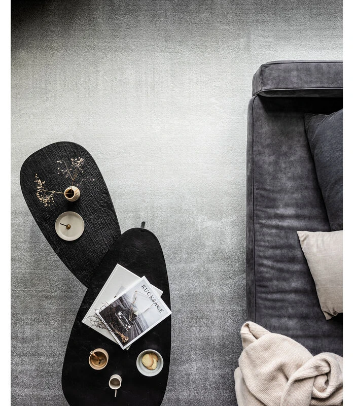 BePureHome Triangle Bijzettafel - Metaal - Zwart Nikkel - Set Van 2 2 BePureHome Triangle Bijzettafel - Metaal - Zwart Nikkel - Set Van 2 - Afbeelding 2