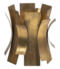BePureHome Course Windlicht - Metaal - Antique Brass - 27x27x27