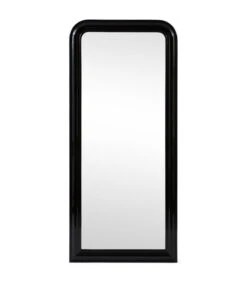 Spiegel Staand - Place Vendôme Mirror - 100x220 Cm - Zwart