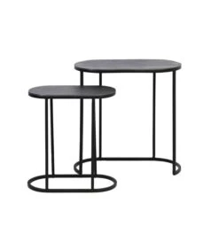 Bijzettafel Bocov - Zwart - 53x26x53cm -Huishoudelijke Producten Winkel edcea2c01d76401f8cefb9cc838d00c0