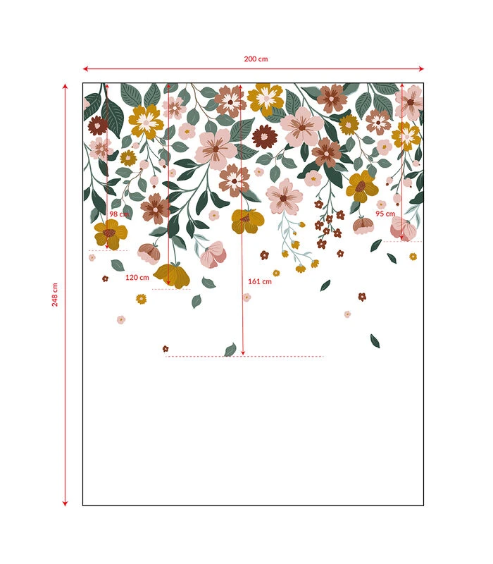 CAPUCINE Behang Wanddecoratie - Bloemen 3 CAPUCINE Behang Wanddecoratie - Bloemen - Afbeelding 3