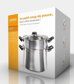 LIVOO Couscouspot -Huishoudelijke Producten Winkel f0cd3ebc40394859b1ea3e09c844cc99