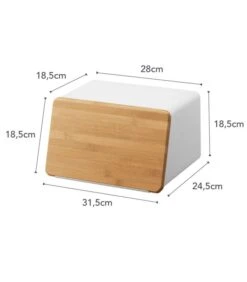 Yamazaki Bread Case With Removable Lid - Tower - White 9 Yamazaki Bread Case With Removable Lid - Tower - White -Huishoudelijke Producten Winkel f21e1503f8a541aba6f79806b1c8dd0b