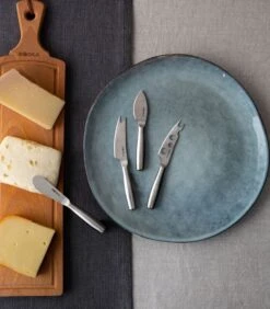 Kaasmessenset Mini Copenhagen - 4 Kleine Kaasmesjes - Zilver -Huishoudelijke Producten Winkel f281792d500d4dd8bbdf3f3daa065756