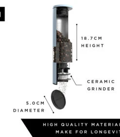 Zout- En Pepermolen Set 'Lagom' -Huishoudelijke Producten Winkel f3fb3dc67a2045f3a90be58e23f0f140