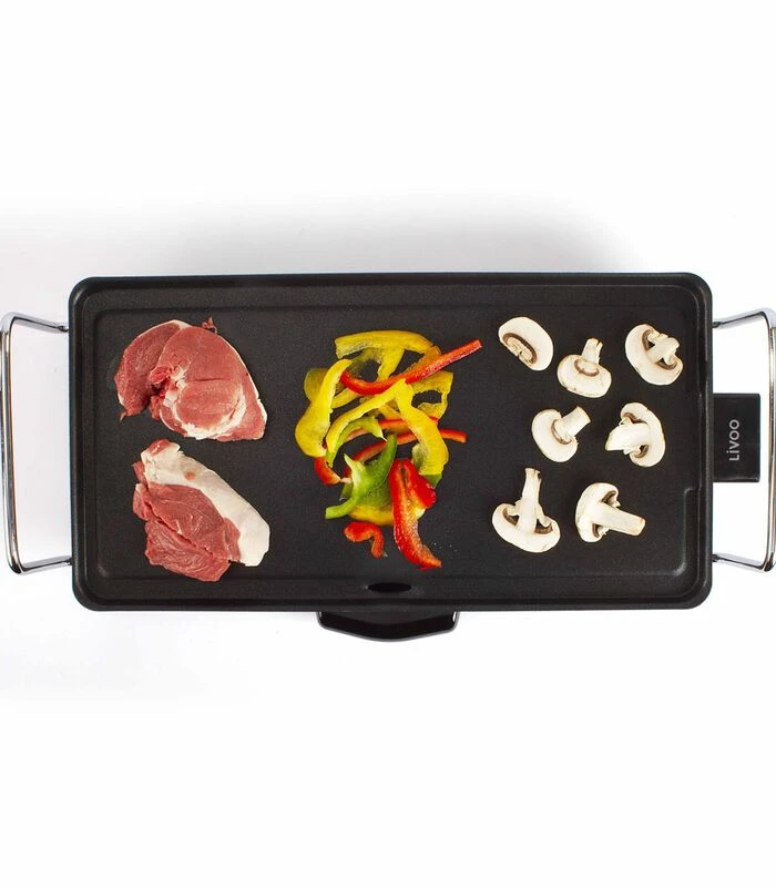 LIVOO Elektrische Teppan Yaki-bakplaat 3 LIVOO Elektrische Teppan Yaki-bakplaat - Afbeelding 3