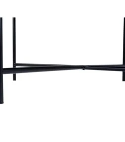 Leitmotiv Salontafel Smooth - Vierkant Mat Zwart - 60x60x40cm -Huishoudelijke Producten Winkel f582e3a204574887821b5a512e34f8a1