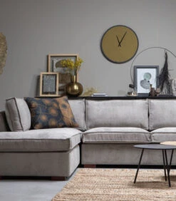 WOOOD Renske Wandklok - Velvet - Okergeel - 5x62x62 -Huishoudelijke Producten Winkel f6e39490c2bb4f39a09b5a9bcb7170bc