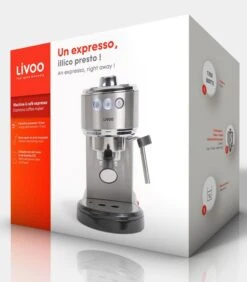 LIVOO Espressomachine -Huishoudelijke Producten Winkel f83dae066da648eca7fc929495f32d24