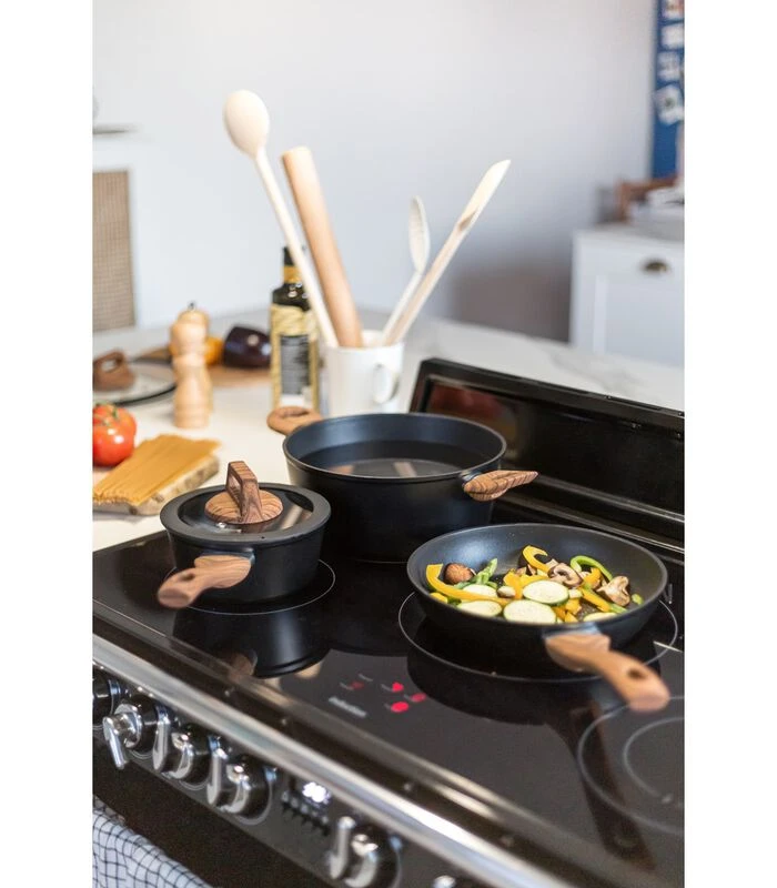 LIVOO Vijfdelige Pannenset 2 LIVOO Vijfdelige Pannenset - Afbeelding 2