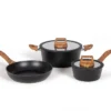 LIVOO Vijfdelige Pannenset