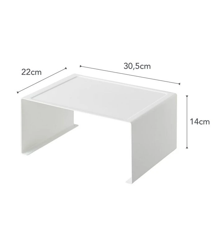 Yamazaki Stackable Kitchen Rack - Tower - White 5 Yamazaki Stackable Kitchen Rack - Tower - White - Afbeelding 5